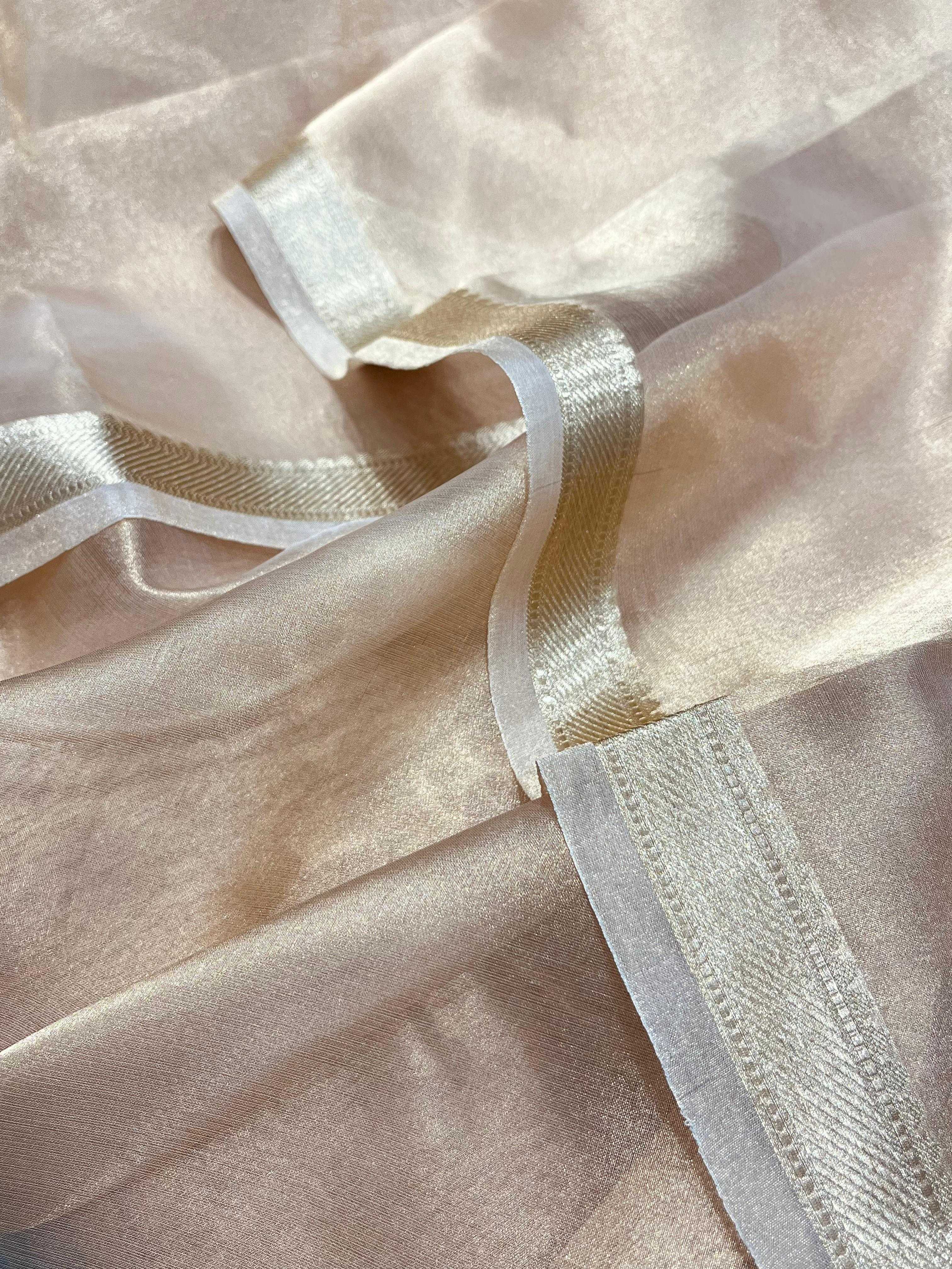 K.R KASAT - Beige Fabric Material